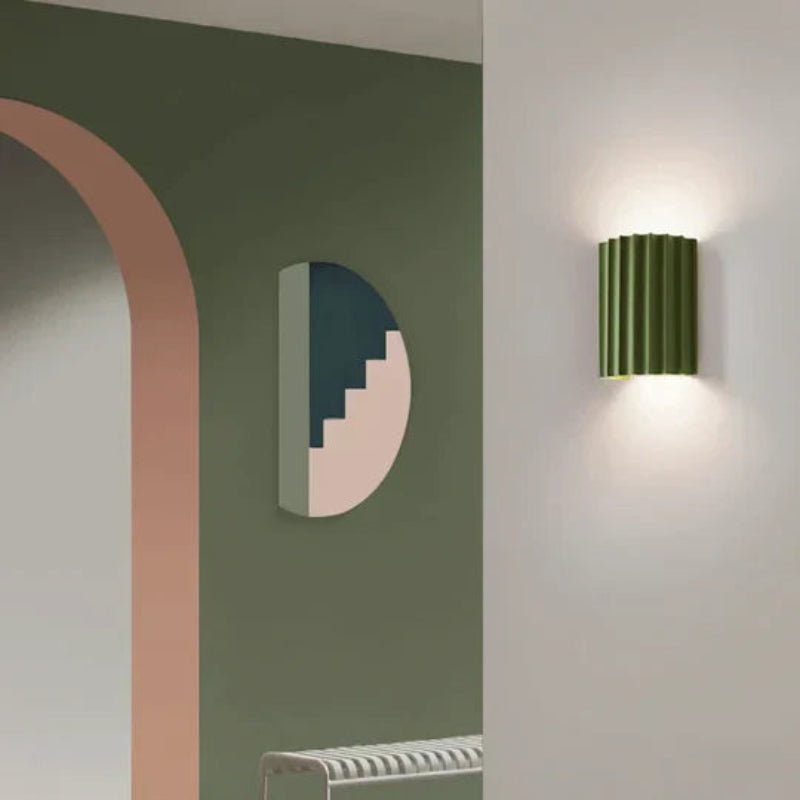 ZenGlow – Applique murale moderne en résine avec éclairage LED