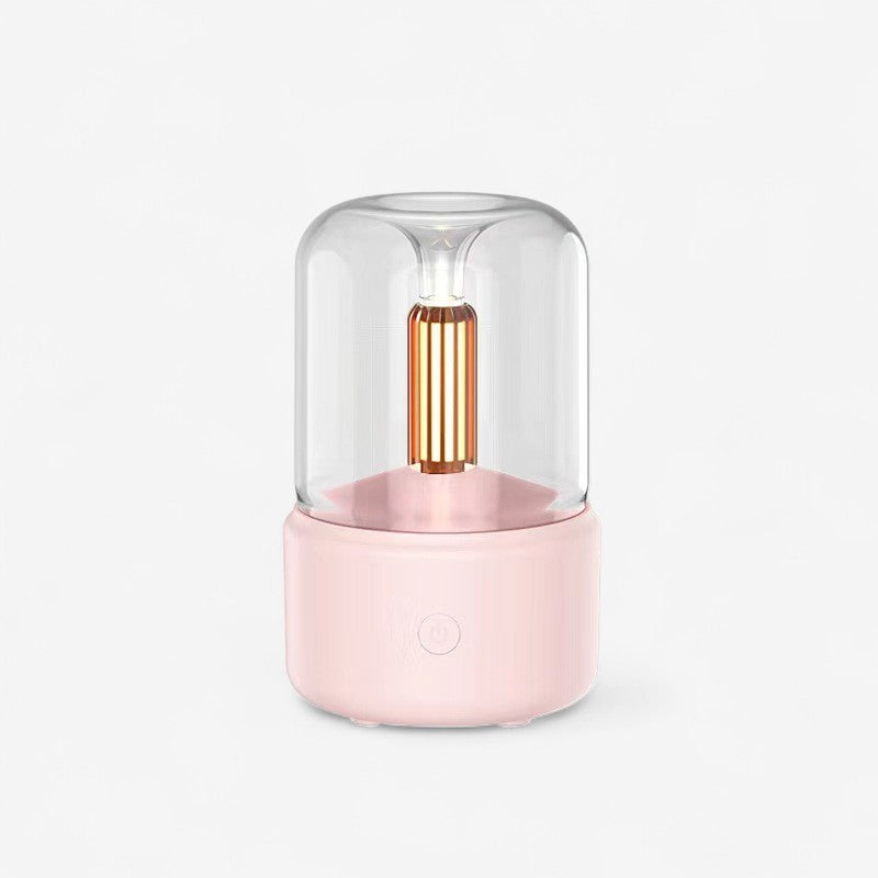 MistLume – Humidificateur d’air 2 en 1 avec lumière LED et commande tactile