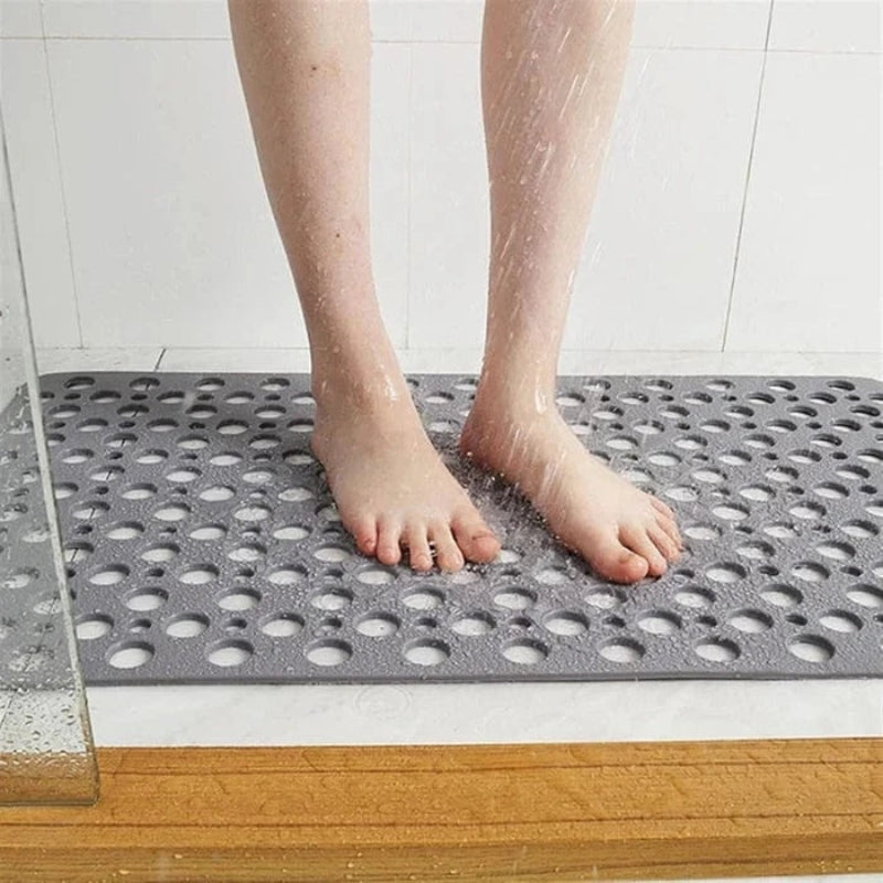 StepMate – Tappetino Antiscivolo per Vasca con Scarico per Uso Sicuro in Bagno