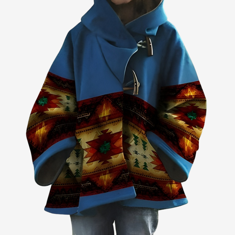 Victoria - Manteau à manches longues avec capuche et poche latérale