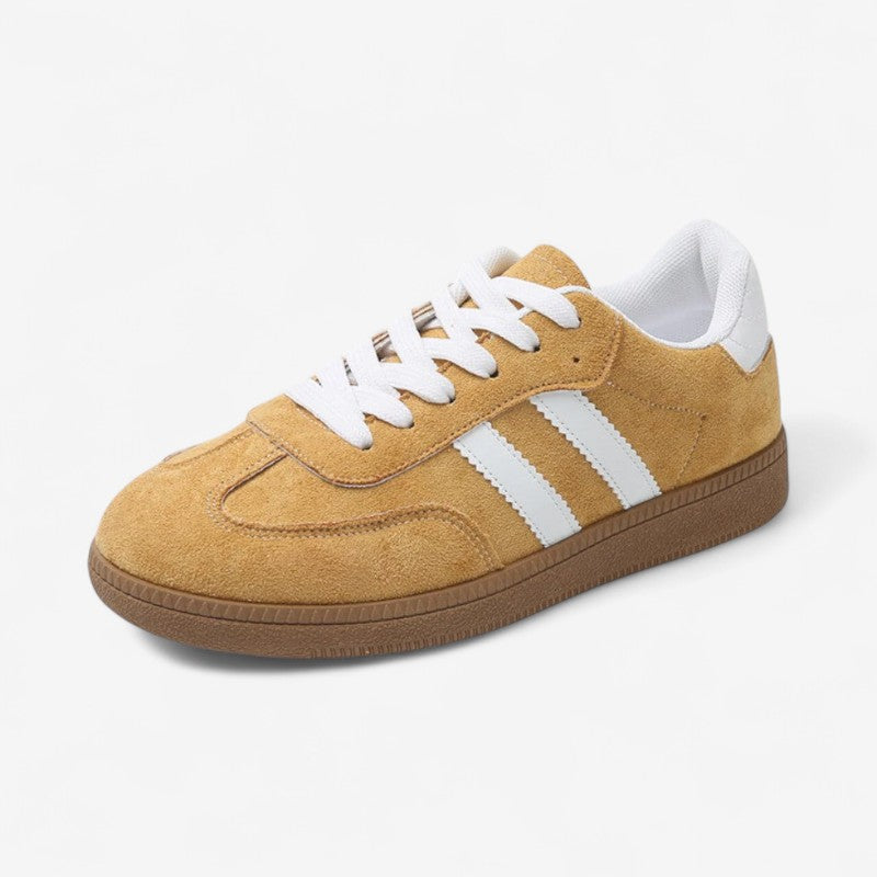 Katherine – Sneakers con chiusura a lacci, punta rotonda e design slip-on