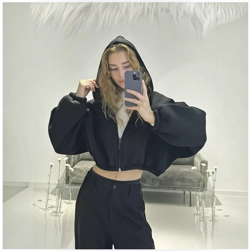 Women’s Hooded Zip Jacket