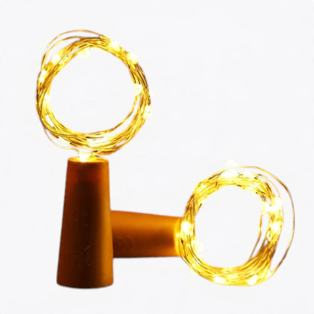CorkGlow - LED svetelná reťaz na fľašu vína s korkovým dizajnom