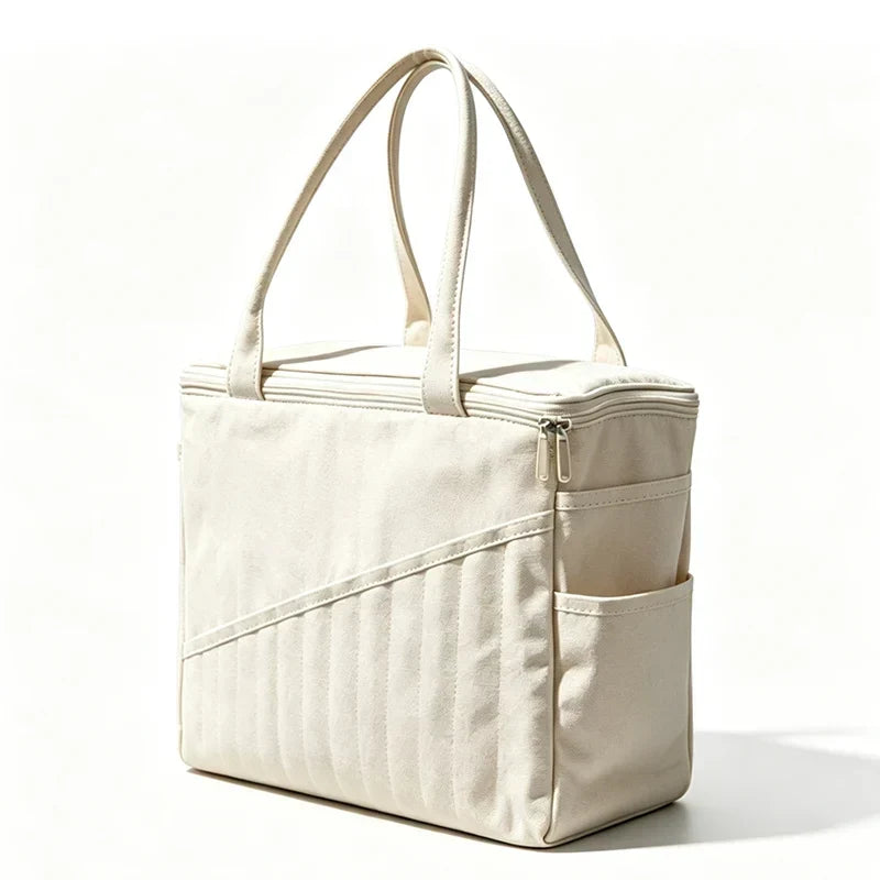 Yarnpath - Canvas Storage Bag With Metal Yarn Guides