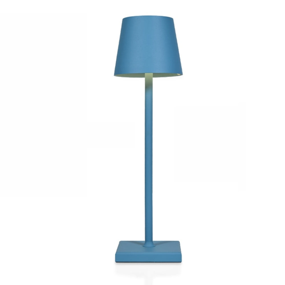 LumiGlow - Modern wireless table lamp with adjustable brightness and sleek design