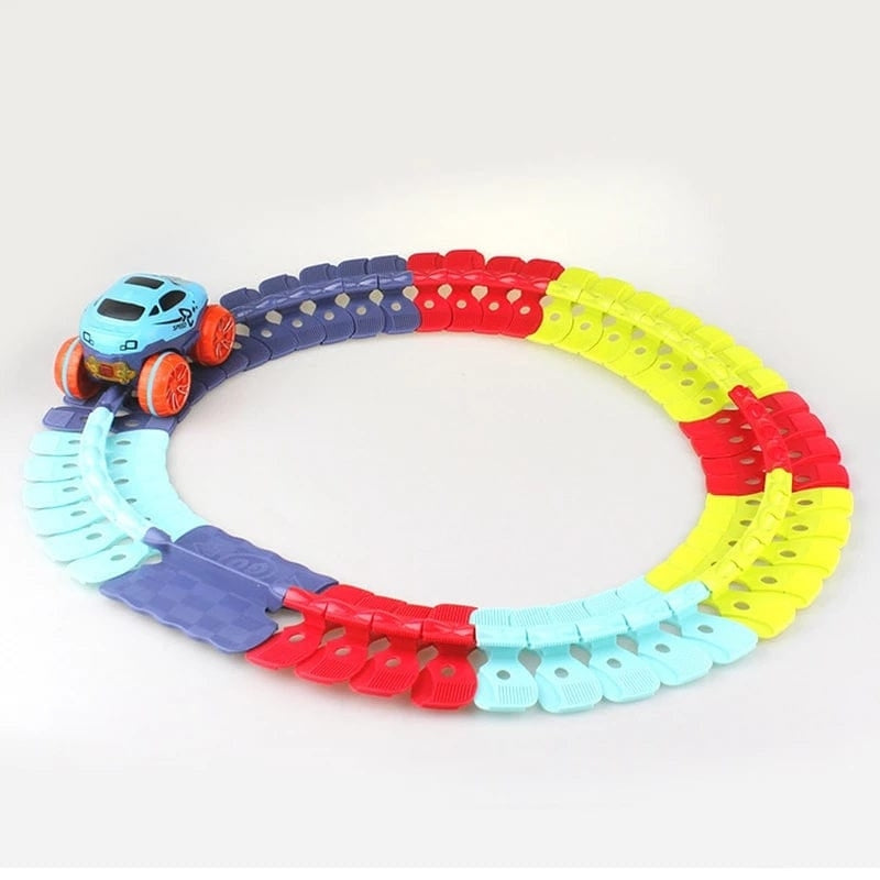 TrackJoy – Set di gioco magnetico per auto che stimola la creatività e il gioco attivo
