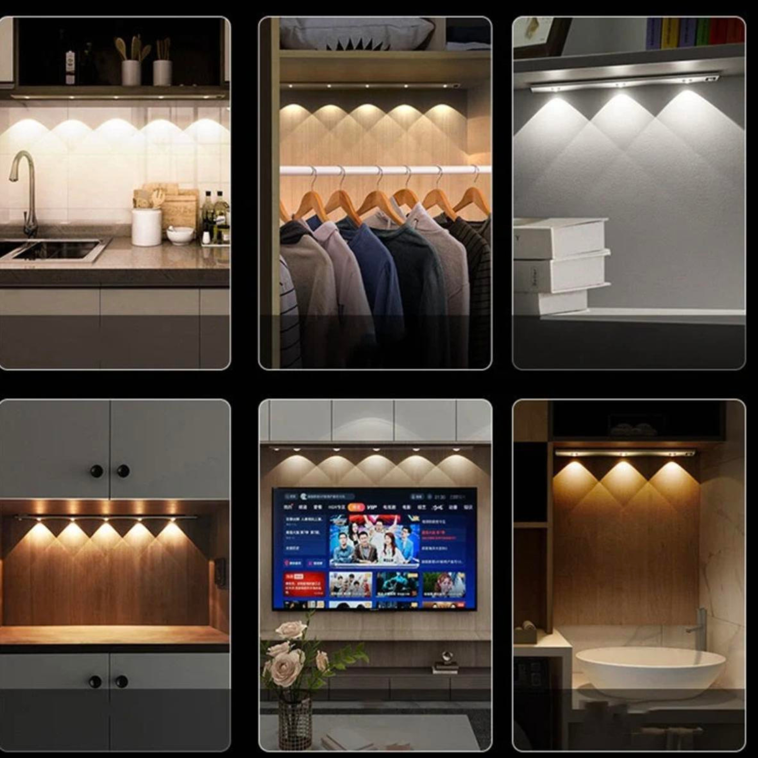 BrightSrap – Bande LED avec détecteur de mouvement pour un éclairage d’accent moderne à la maison