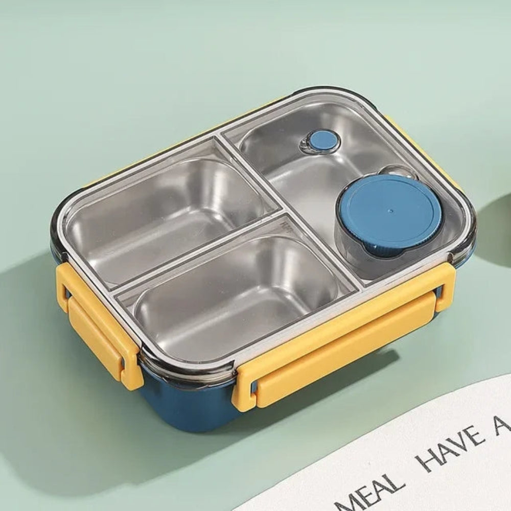 LunchMate - Contenitore per alimenti isolato compatto con coperchio a prova di perdite e forma portatile