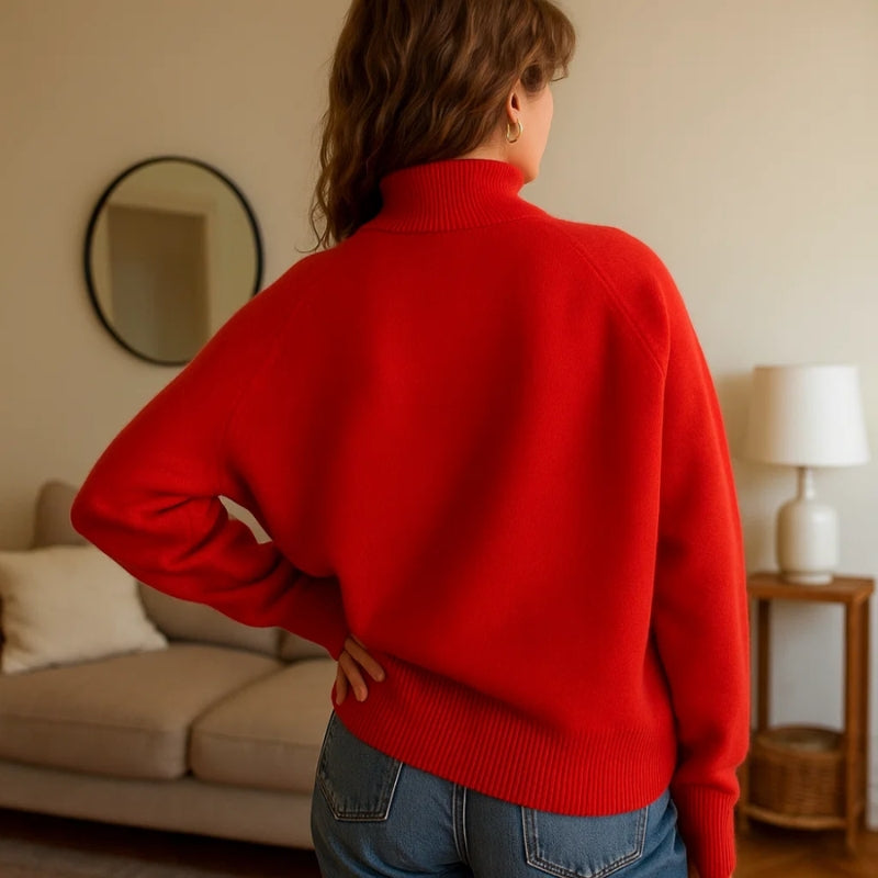 Eleanor - Turtleneck sweater with long sleeve