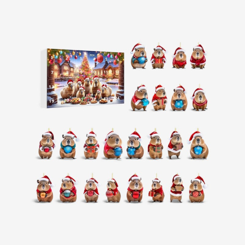 CappyJoy – Capibara Adventskalender voor Kerst Aftelcadeau