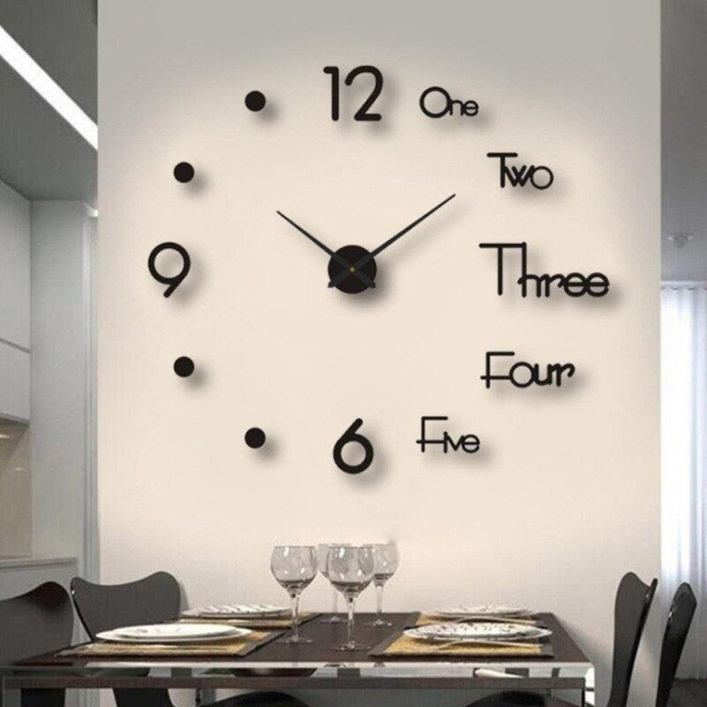 TimeCraft – Orologio da parete creativo fai-da-te per spazi audaci e moderni