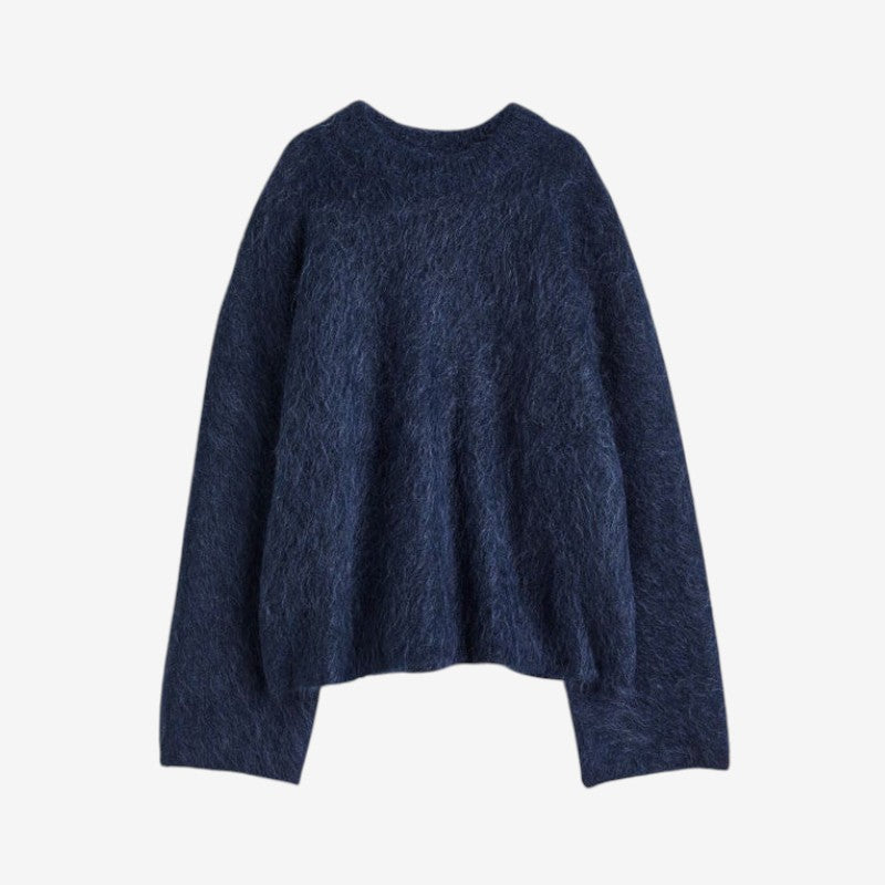 Sydney – Oversized Sweater with Round Neck and Long Sleeves