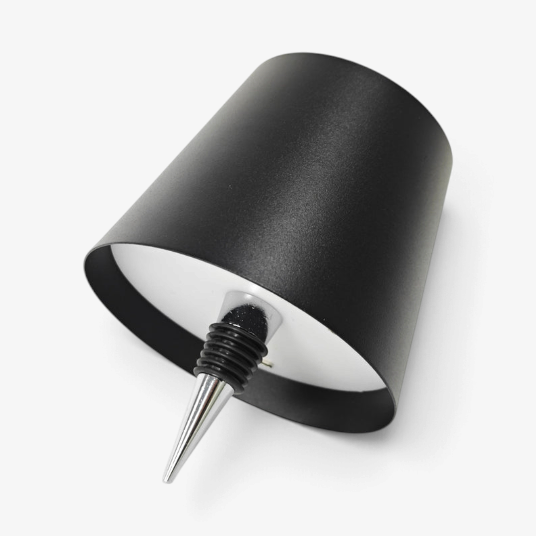 Glowtiva - Lampada LED senza fili per bottiglia con controllo touch e luminosità regolabile