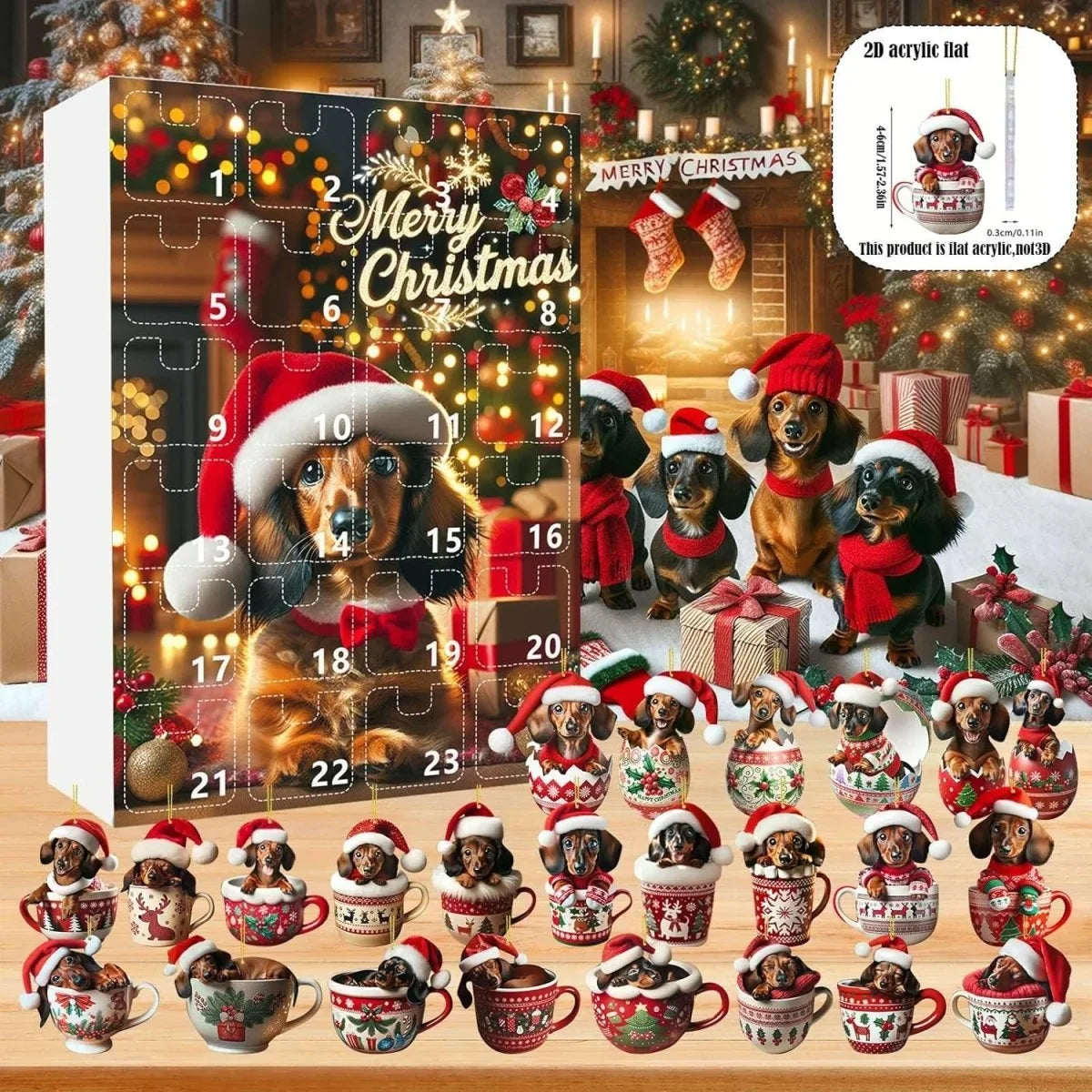 DachsyDays – adventi naptár 24 tacskós kiegészítővel