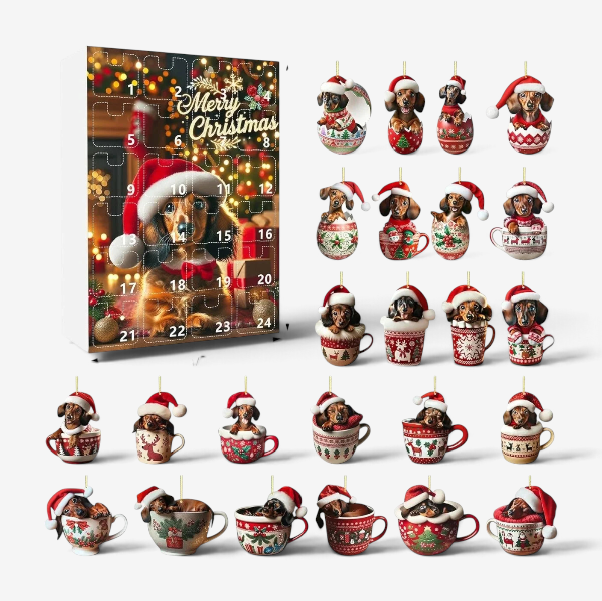 DachsyDays – adventi naptár 24 tacskós kiegészítővel