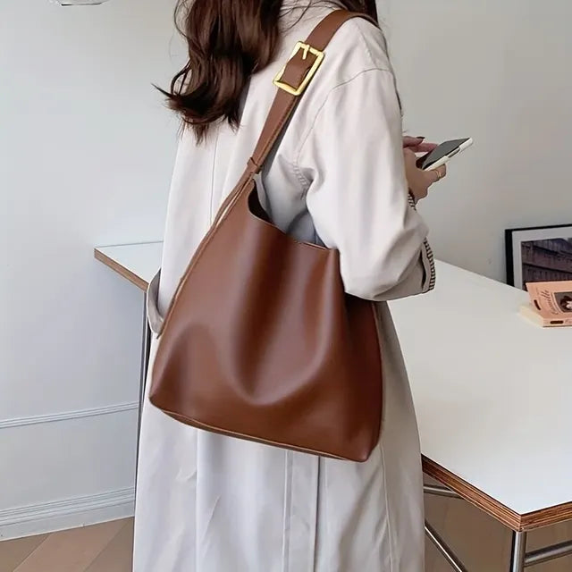 Elara - Wszechstronna Minimalistyczna Torebka na Ramię i Crossbody do Pracy i Na Co Dzień