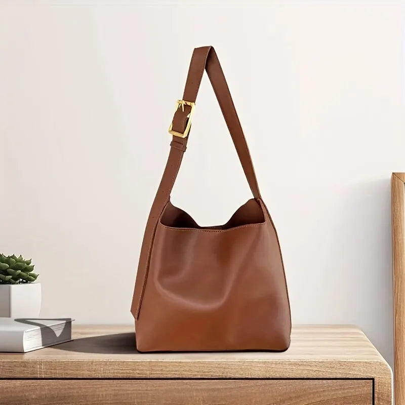 Elara - Wszechstronna Minimalistyczna Torebka na Ramię i Crossbody do Pracy i Na Co Dzień