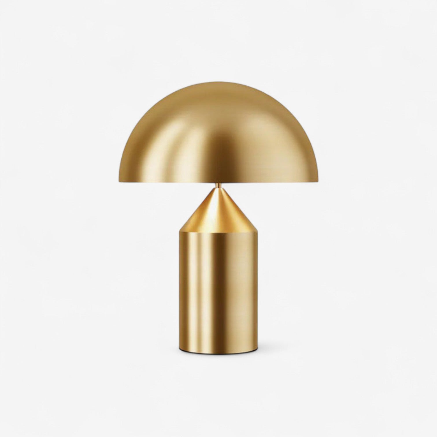 LumiAtollo – Metalen Tafellamp met Geometrisch Koepelontwerp