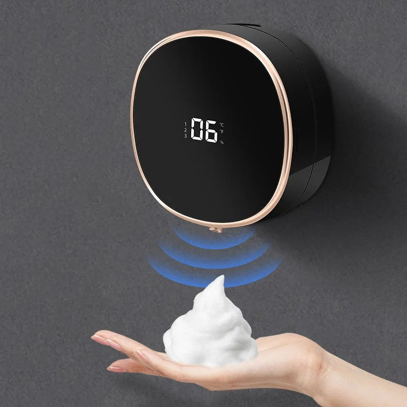 CleanPulse - Smart soap dispenser with display and sensor control