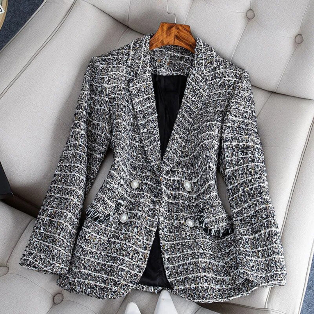 Sophia - Blazer elegant, cambrat, cu croială slim și dublu rând de nasturi