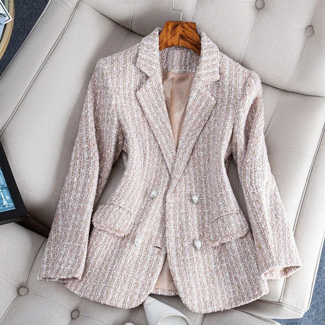 Sophia - Blazer elegant, cambrat, cu croială slim și dublu rând de nasturi