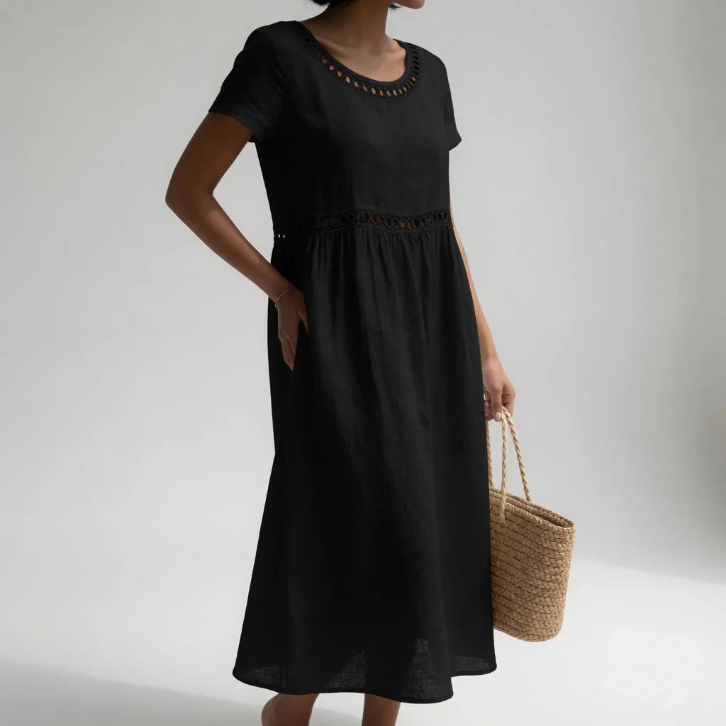Embroidered Summer Dress for Women