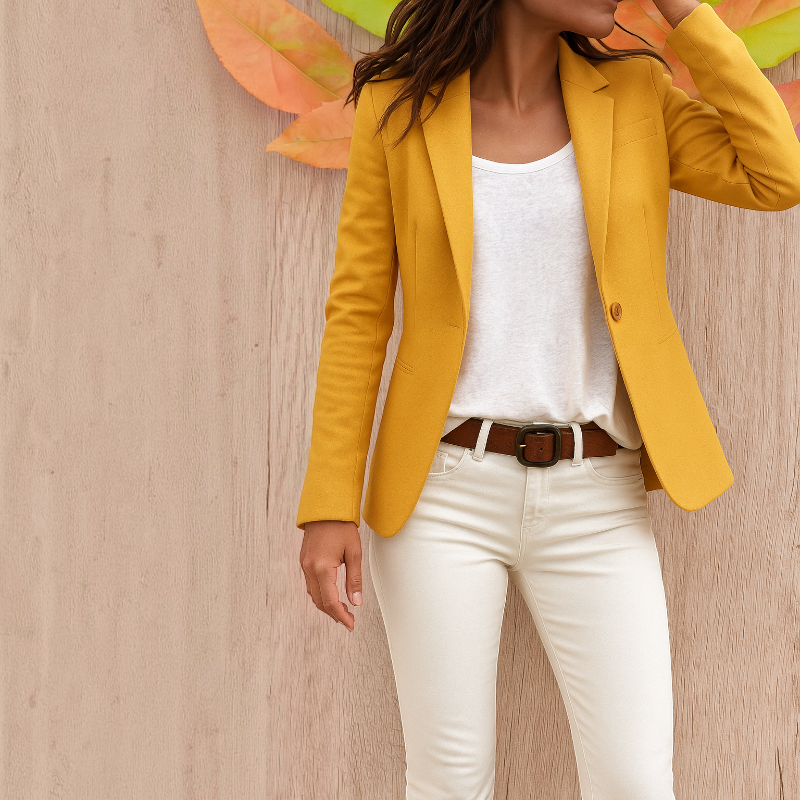 Women’s Notched Collar Blazer