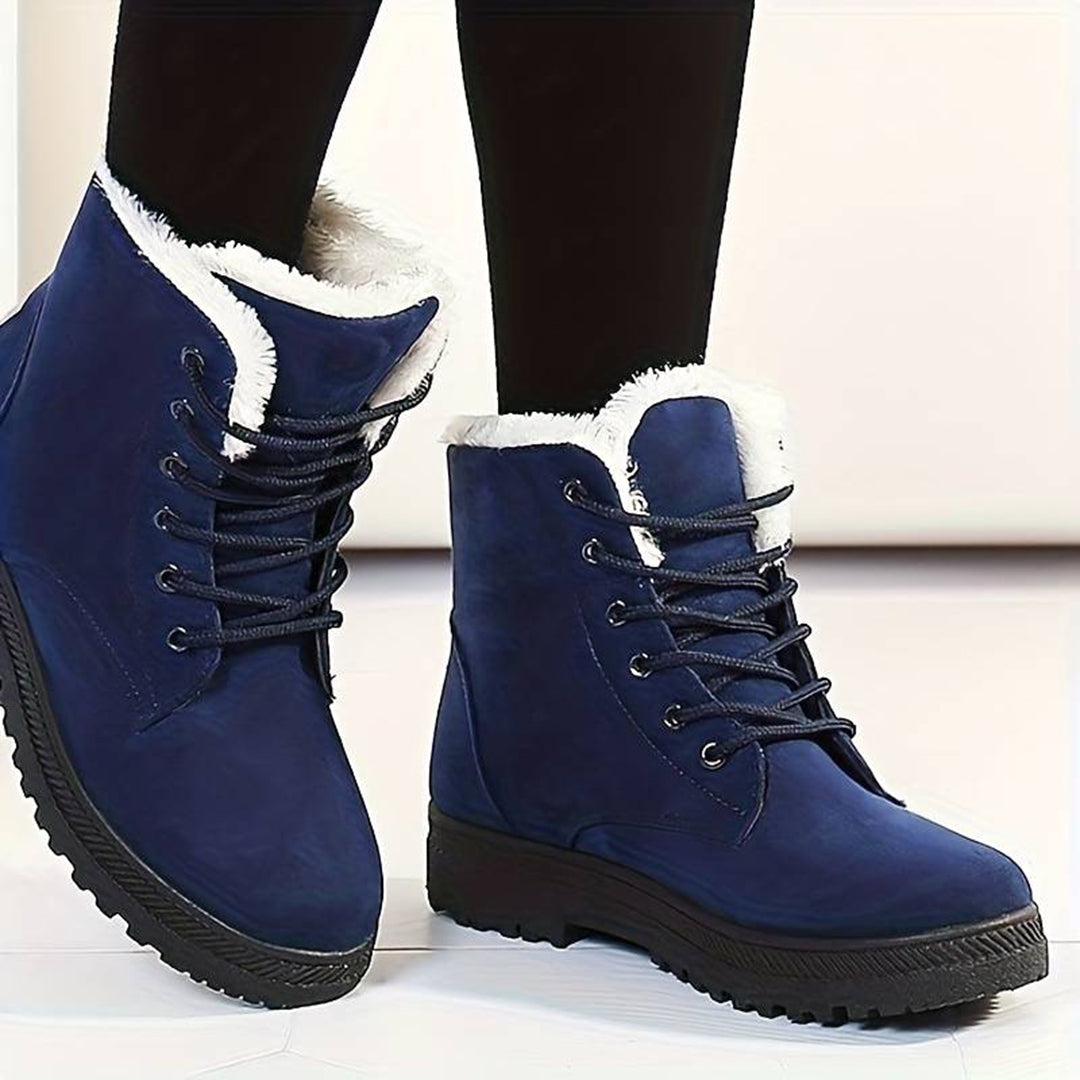 Celina - Bottines élégantes à lacets avec semelle antidérapante