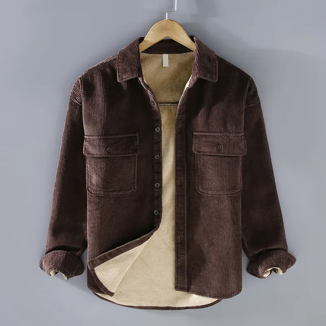 Samuel - Maglia foderata in pile per calore elegante e versatilità