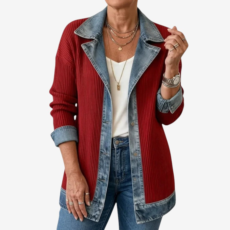 Veste structurée Norvelia – avec col à revers