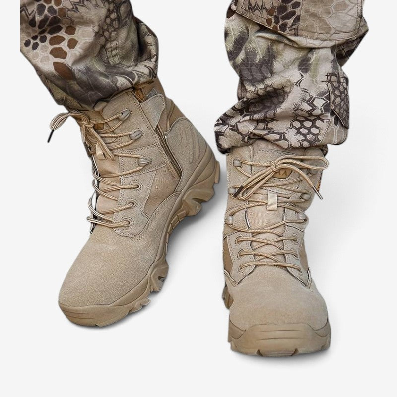 Velqorin – Round Toe Boots with Anti-Slip Grip