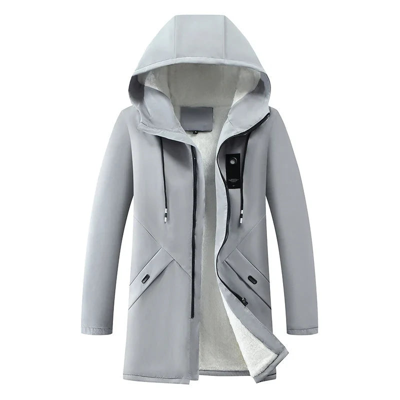Zorvessa – Hooded Coat with Teddy Lining