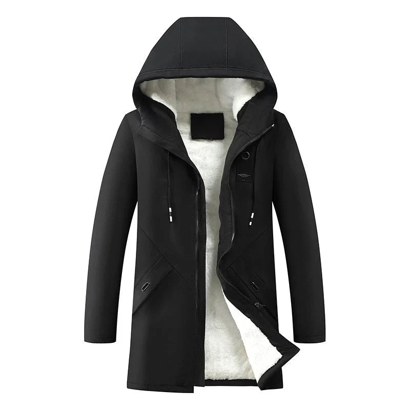 Zorvessa – Hooded Coat with Teddy Lining