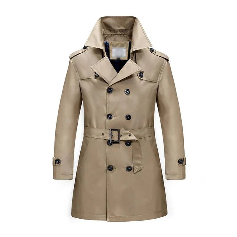 Ravelyne – Trench aderente di media lunghezza con cintura