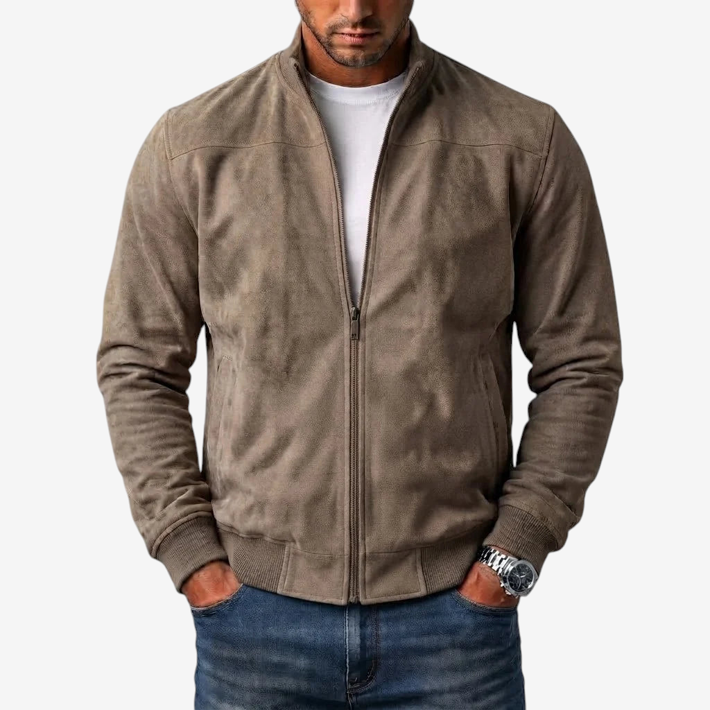Zelqavon – bunda regular fit s předním zipem