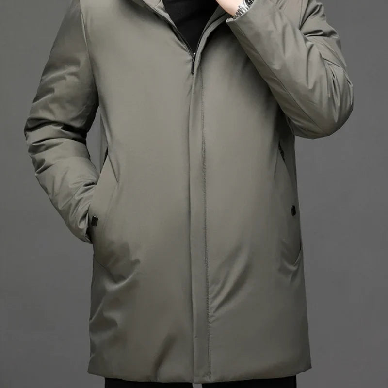 Vareqessa – Cappotto invernale foderato con collo alto