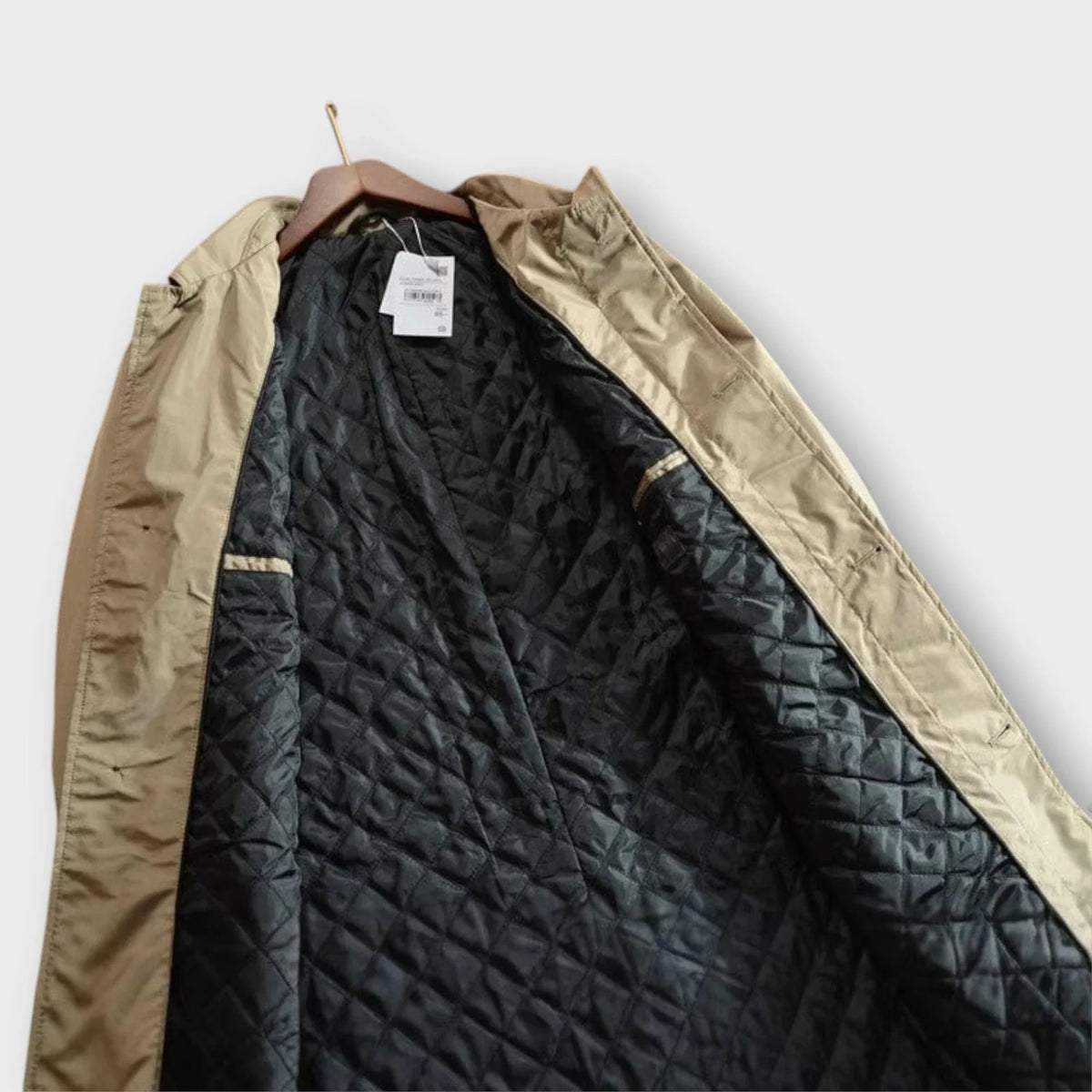 Norqelia – Cappotto a maniche lunghe con colletto risvoltato