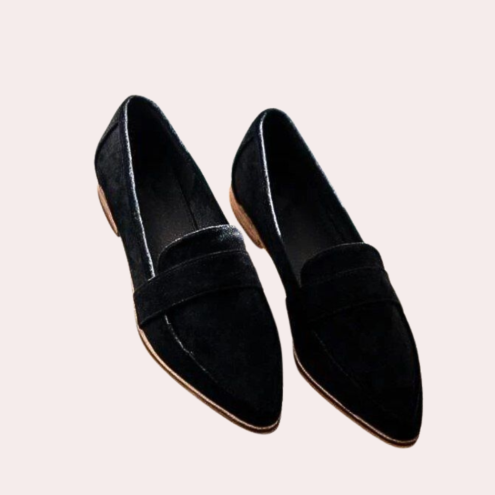 Claus - Chaussures en suède légères avec semelle antidérapante pour plus de confort