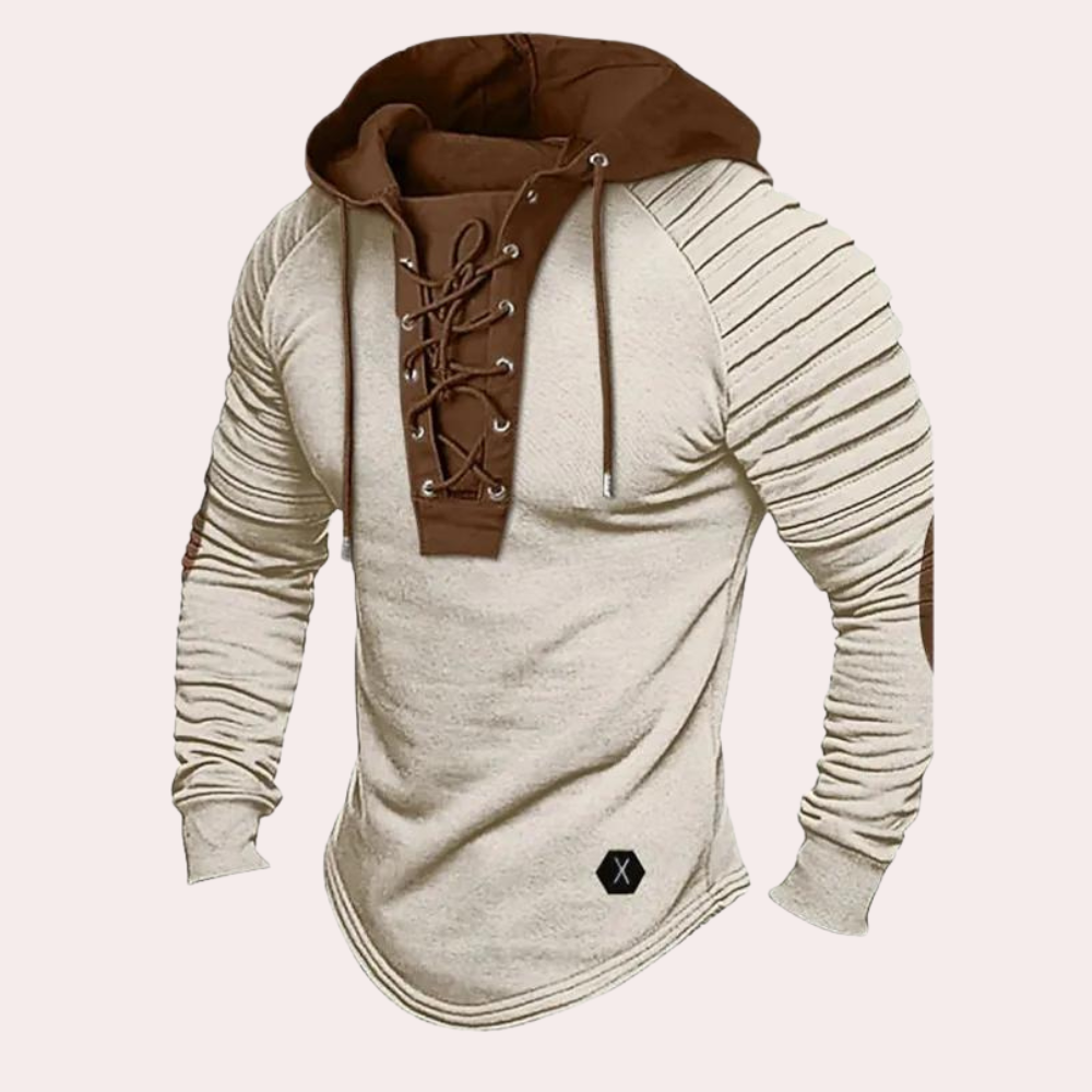 Ethan - Casual mikina s kapucňou a nastaviteľným strihom