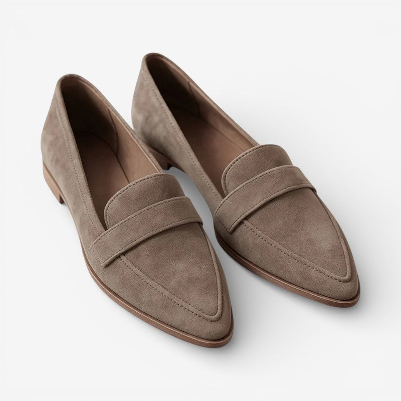 Freya – Chaussures à talons bas avec bout pointu et antidérapantes
