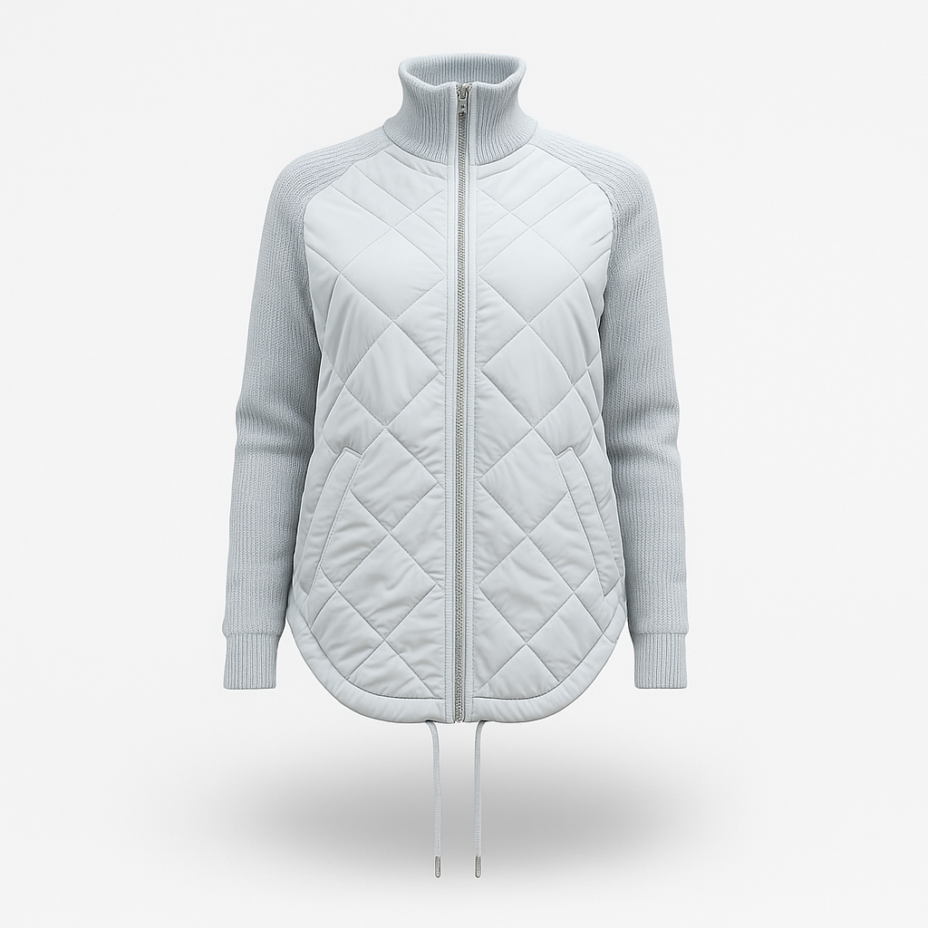 Isabella – Jacket with Long Sleeves, Functional Pockets, and Zipper