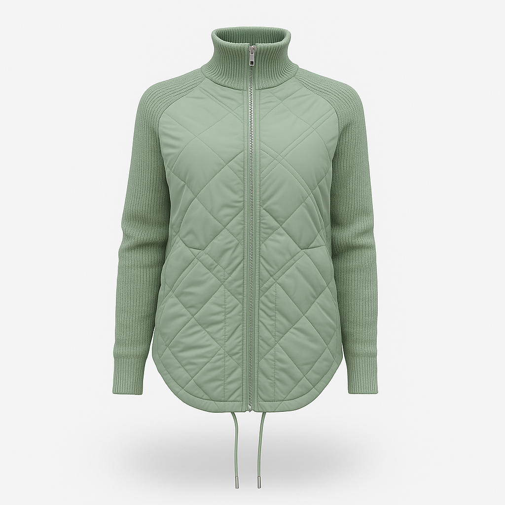 Isabella – Jacket with Long Sleeves, Functional Pockets, and Zipper