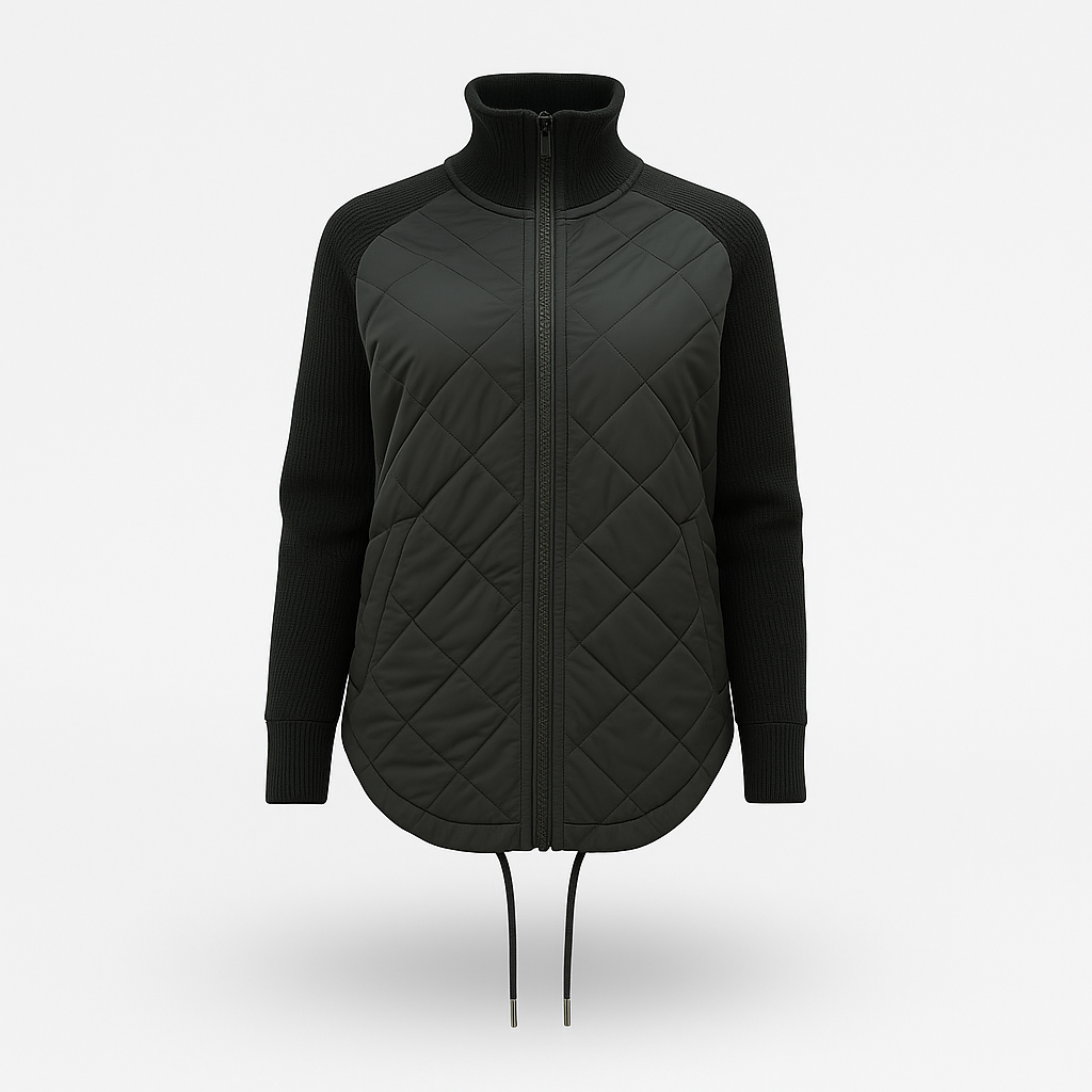 Isabella – Jacket with Long Sleeves, Functional Pockets, and Zipper
