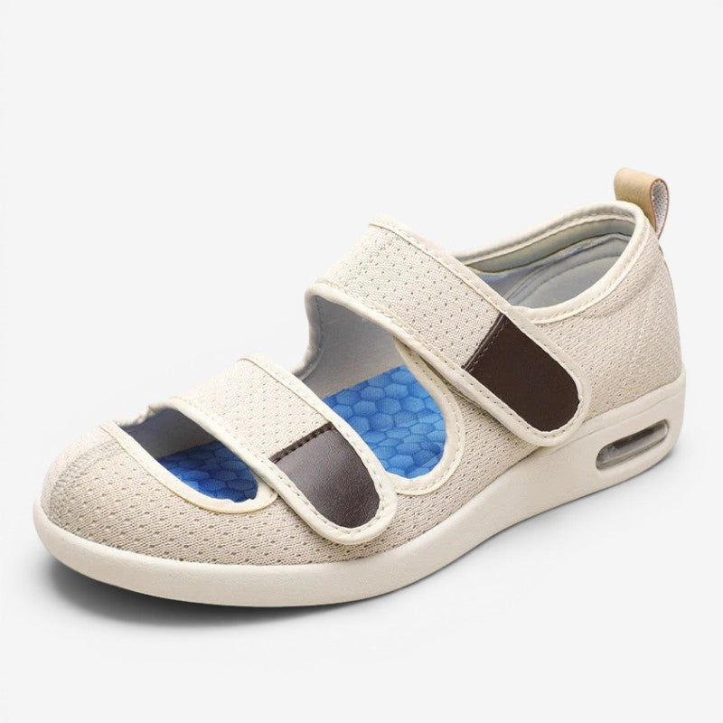 Perforated Round Toe Sandals