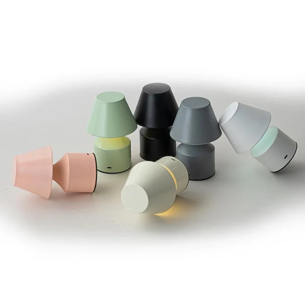 TouchAura - Table Lamp With Touch Control And Rechargeable Battery