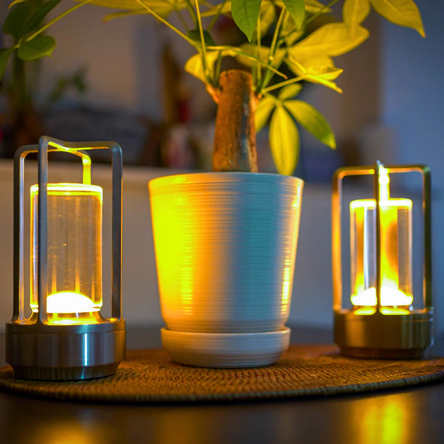 LumaLantern - Lampă de masă decorativă modernă cu design inspirat de felinar