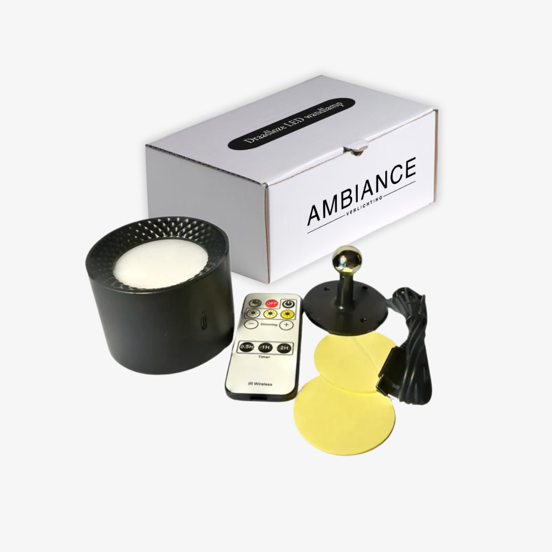 LumiBeam – Faretto LED con telecomando per un’illuminazione di stile