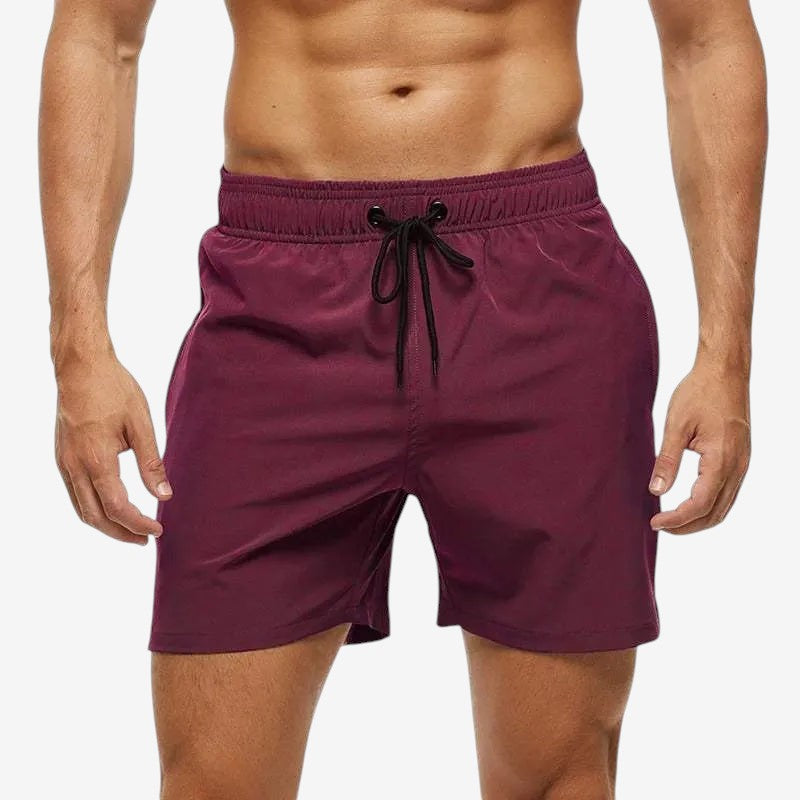 Pantaloncini traspiranti da uomo con vita elastica