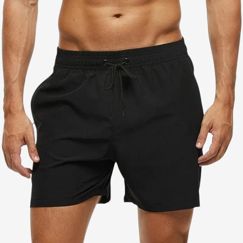 Pantaloncini traspiranti da uomo con vita elastica