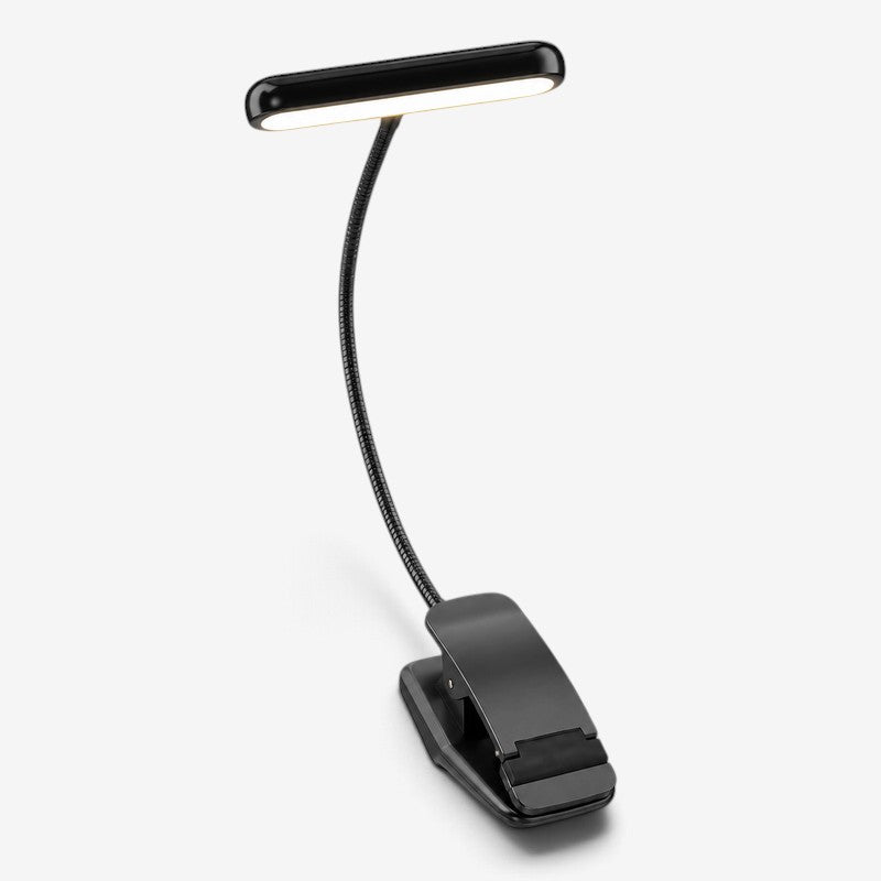 Glowflex - Lampe de lecture à pince avec col flexible